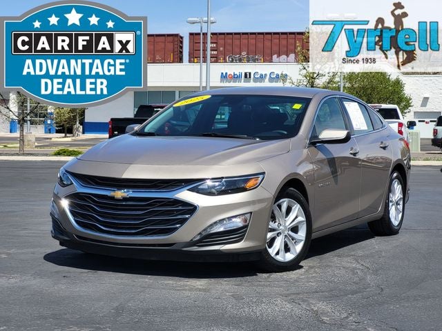 2025 Chevrolet Malibu LT 1LT in Mineral Gray Metallic — front three-quarter view