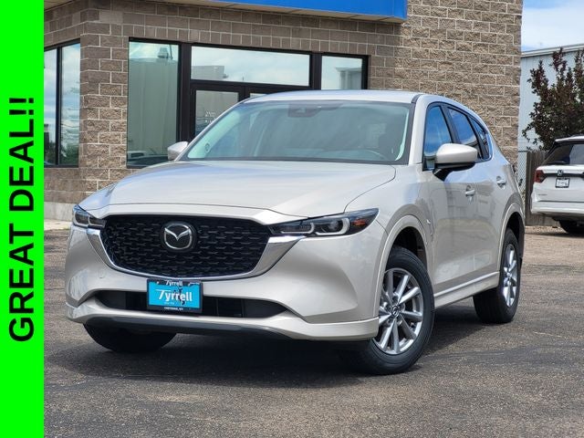2025 Mazda Mazda CX-5 2.5 S Select Package in Platinum Quartz Metallic — front three-quarter view