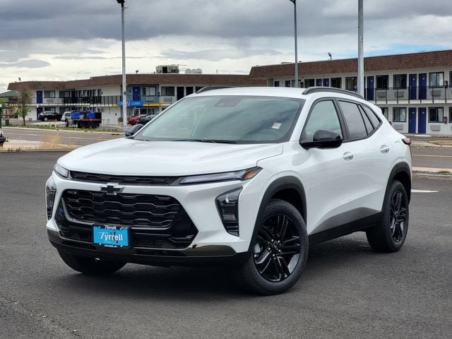 2026 Chevrolet Trax ACTIV in Summit White — front three-quarter view