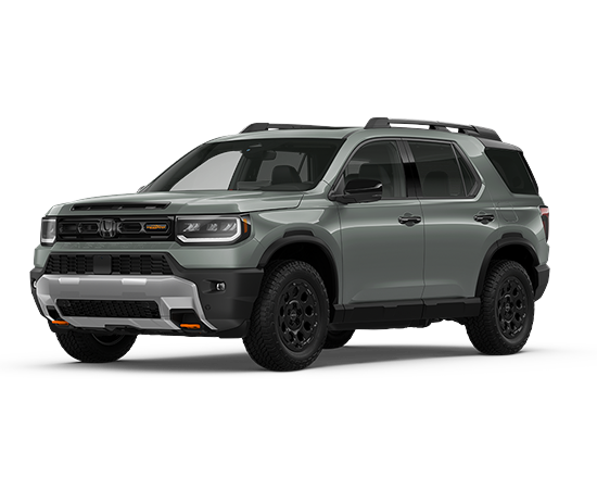 2026 Honda Passport TrailSport Elite in Ash Green Metallic — front three-quarter view